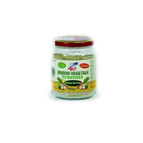 Fsc Brodo Vegetale Istantaneo Senza Lievito Bio Con Olio Extravergine Di Oliva 200 g