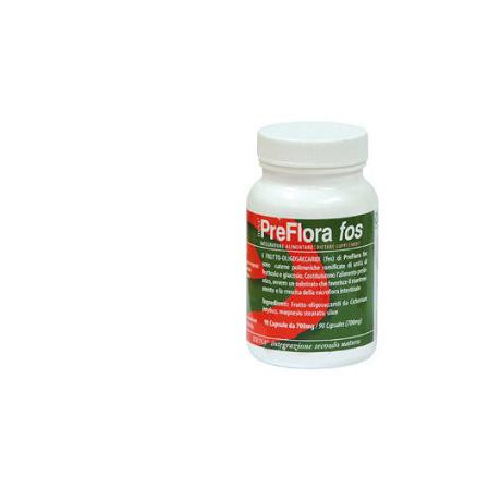 Preflora Fos 90 Capsule Vegetali 700mg Fos Jerusalem