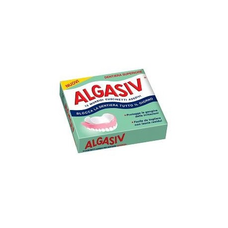 Algasiv Adesivo Per Protesi Dentaria Superiore 15 Pezzi