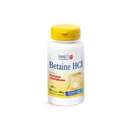 Longlife Betaine Hcl 90 Compresse