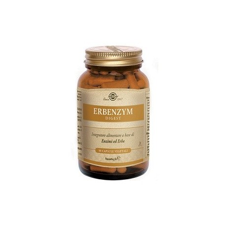 Erbenzym Digest 90 Capsule Vegetali Flacone 56 g