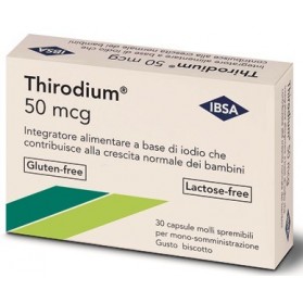 Thirodium 50 Microgrammo 30 Capsule Spremib