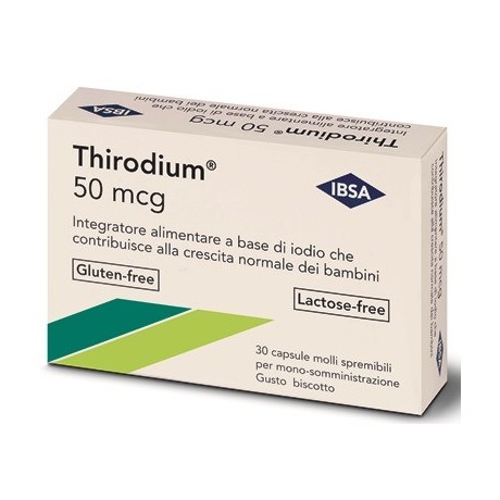 Thirodium 50 Microgrammo 30 Capsule Spremib