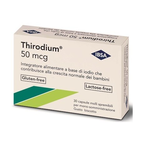Thirodium 50 Microgrammo 30 Capsule Spremib
