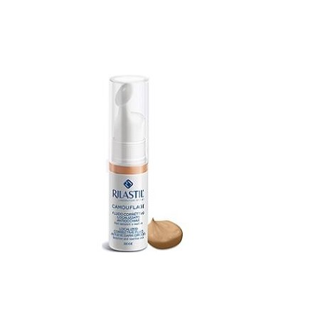 Rilastil Camouflage Fluido Correttivo Localizzato Antiocchiaie Beige 5 ml