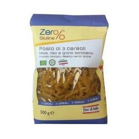 Zero% Glutine Fusilli 3 Cereali Senza Glutine Bio 500 g