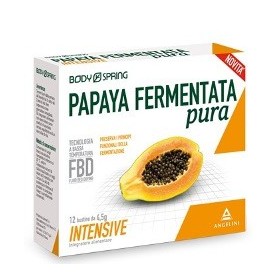 Body Spring Papaya Fermentata Pura Intensive 12 Bustine