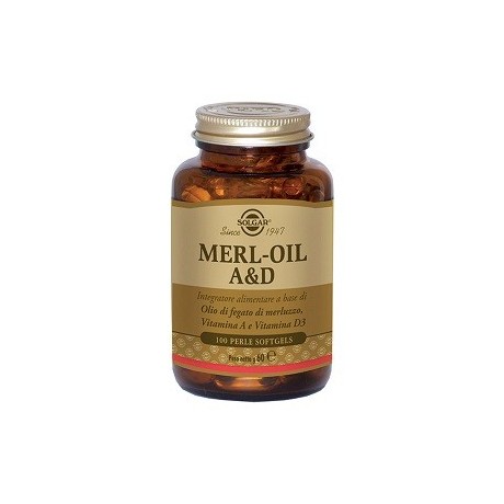 Merl Oil A&d Flacone 100 Perle Softgel