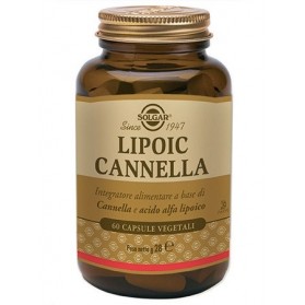 Lipoic Cannella 60 Capsule Vegetali Flacone 28 g