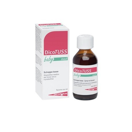 Dicotuss Baby Medicato Flacone 100 ml Classe 2a