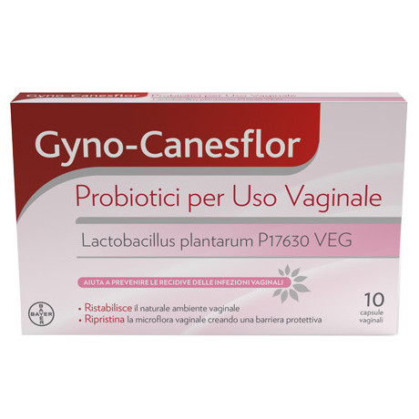 Gyno-canesflor 10 Capsule Vaginali