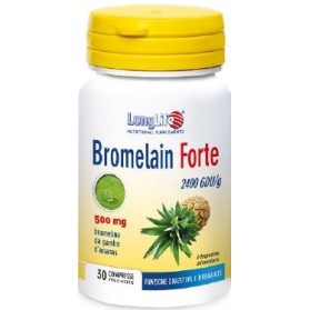 Longlife Bromelain Forte 30 Tavolette