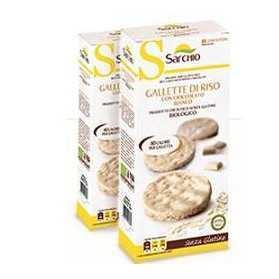 Gallette Riso Cioccolato Bianco 100 g