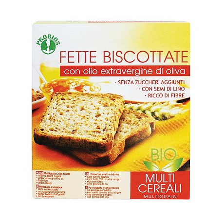 Fette Biscottate Ai Cereali Senza Zucchero 270 g