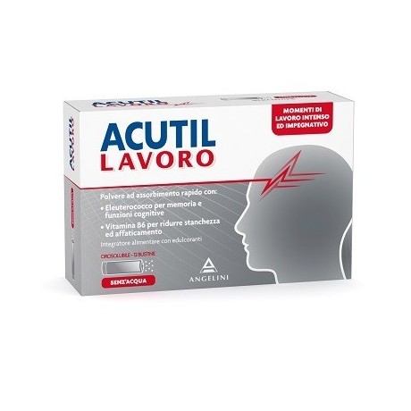 Acutil Lavoro 12 Bustine 1,2 g