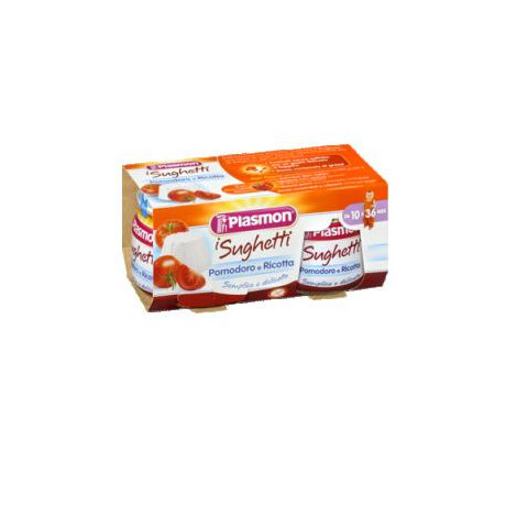 Plasmon Sughetto Pomodoro E Ricotta 80 g X 2 Pezzi