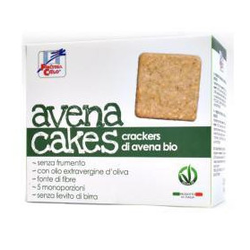 Fsc Avenacakes Crackers Di Avena Bio Vegan Senza Lievito Di Birra Con Olio Extravergine Di Oliva 250 g