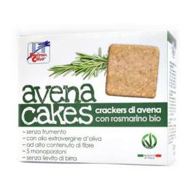 Fsc Avenacakes Crackers Di Avena Con Rosmarino Bio Vegan Senza Lievito Di Birra Con Olio Extravergine Di Oliva 250 g