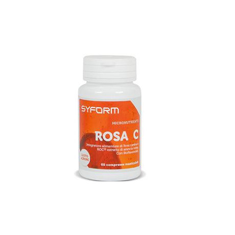 Rosa C 60 Compresse Masticabili Da 1000 mg