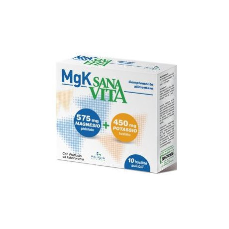 Sanavita Mgk Magnesio E Potassio 30 Bustine Da 4,5 g