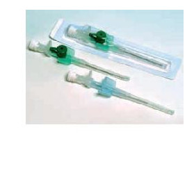 Ago Cannula Gauge 18 2 Vie Anallergico 100 Pezzi Senza Valvola