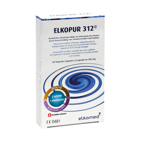 Zeolite Elkopur 312 Blister 60 Capsule