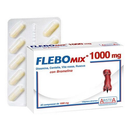 Flebomix 1000 2 Blister 15 Compresse