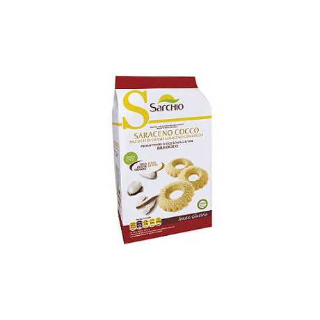 Biscotti Saraceno Cocco Senza Lievito 200 g