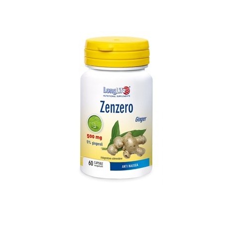 Longlife Zenzero 60 Capsule Vegetali