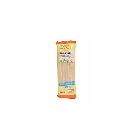 Zero% Glutine Pasta Riso Spaghetti Senza Glutine Bio 500 g