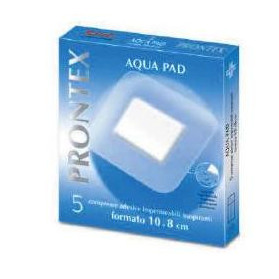 Garza Compressa Prontex Aqua Pad 10x8cm 5 Pezzi