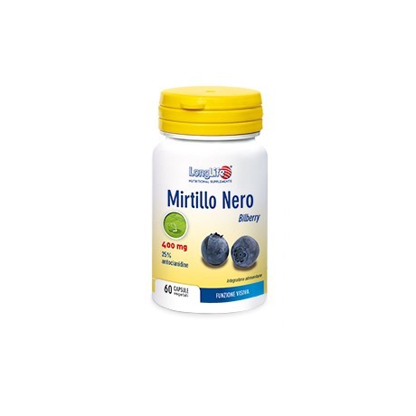 Longlife Mirtillo Nero 60 Capsule Vegetali