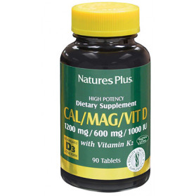 Calcio Magnesio Vitamina D3 + Viatmina K2 90 Tavolette 234 g