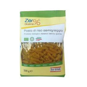 Zero% Glutine Fusilli Risone Semigreggio Senza Glutine Bio 500 g