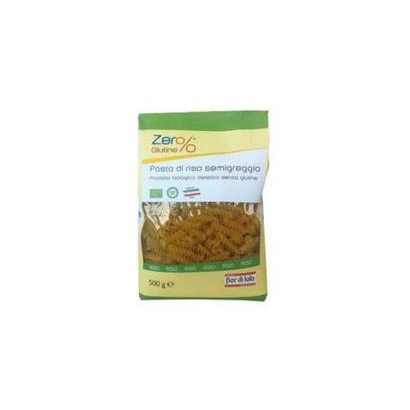 Zero% Glutine Fusilli Risone Semigreggio Senza Glutine Bio 500 g