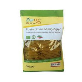 Zero% Glutine Penne Risone Semigreggio Senza Glutine Bio 500g