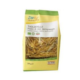 Zero% Glutine Tagliatelle A Nido Risone Semigreggio Senza Glutine Bio 250 g