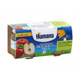 Humana Omogeneizzato Mela Bio 2 Vasetti 100g