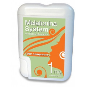 Melatonina System 300 Compresse 1 mg