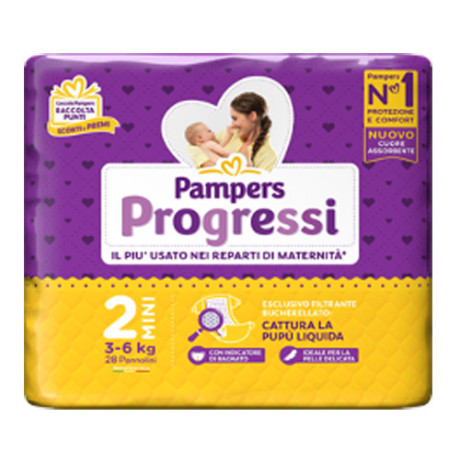 Pampers Prog Mini 28pz