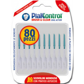 Plakkontrol Brush & Clean Scovolini Spazi Stretti 80 Pezzi