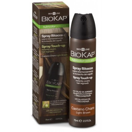 Bios Line Biokap Nutridel Spray Ritocco Castano Scuro 75 ml