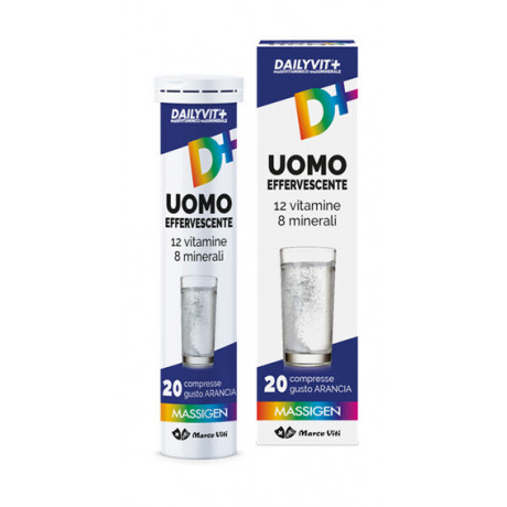 Dailyvit+ Uomo Multivitaminico E Multiminerale Effervescente 20 Compresse