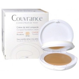 Eau Thermale Avene Couvrance Crema Compatta Colorata Nf Comfort Porcellana 9,5 g