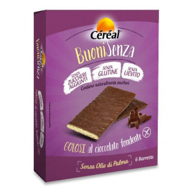 Cereal Buoni Senza Golosi Cioccolato Fondente 6 Pezzi 102 g