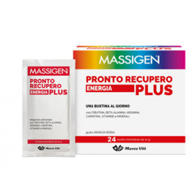 Massigen Pronto Recupero Energia Plus 24 Bustine 12 g