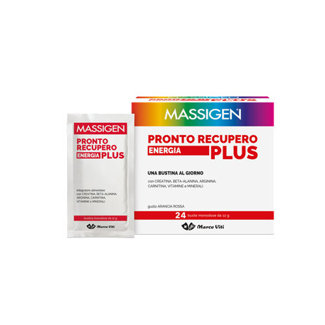 Massigen Pronto Recupero Energia Plus 24 Bustine 12 g