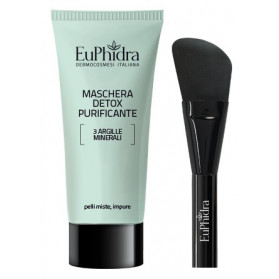 Euphidra Masch Detox Purificante Con Pennello