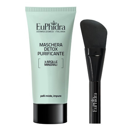 Euphidra Masch Detox Purificante Con Pennello