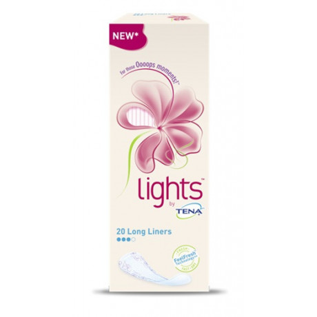 Salvaslip Lungo Lights By Tena Long 20 Pezzi